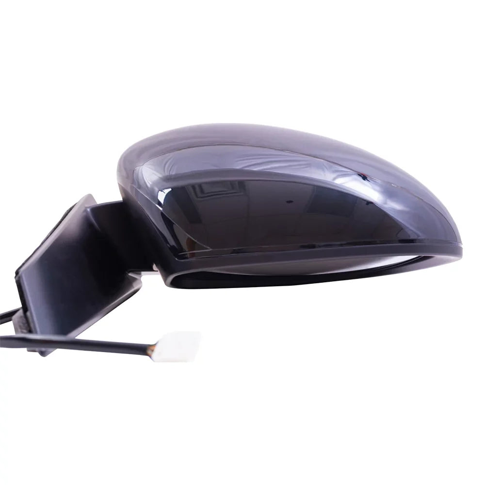 Right Replacement Match Paint To Passenger Signal-Memory Brock Compatible With Black With Heat-Camera Aftermarket Without Honda 2014-2017 Odyssey Mirror EX/EX-L Power