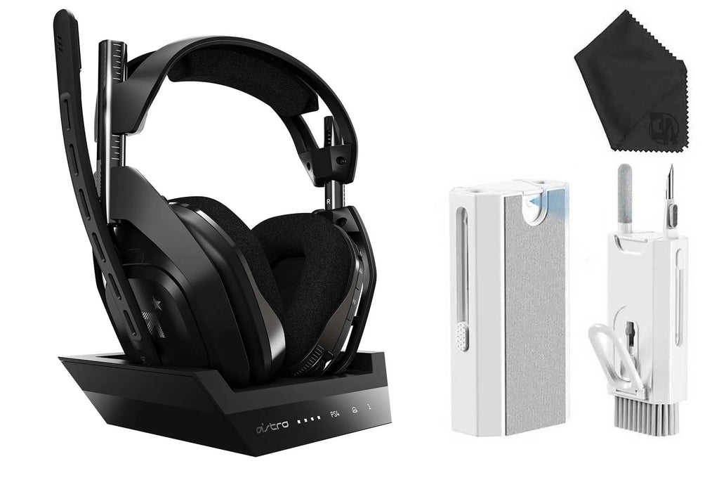 Gaming - (Refurbished: Mac Compatible Like Gen Headset Black/Silver Station + Pre-Owned With ASTRO New) Base A50 4 Wireless PS5, PC, PS4,