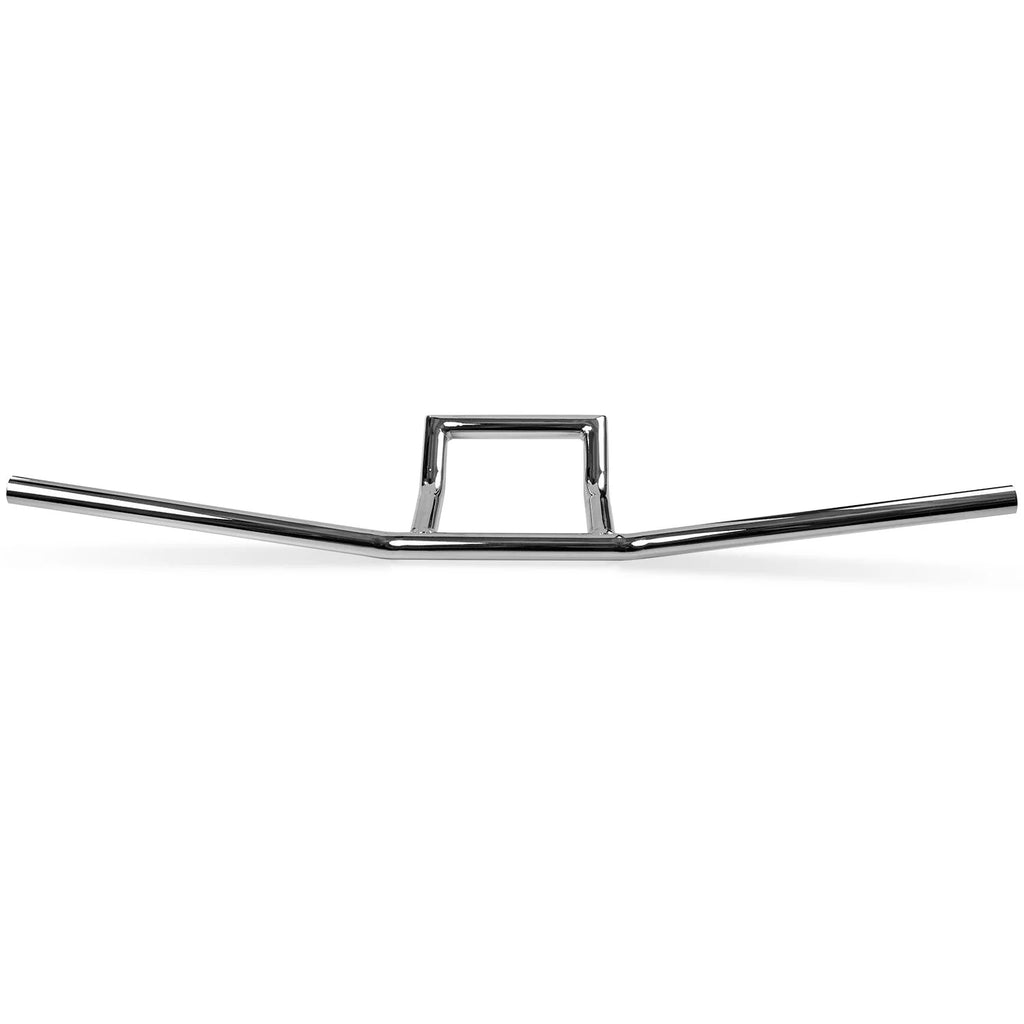 Krator Motorcycle Style Handlebar Chrome with Box FZR Window 1" Compatible 400 Yamaha 750 600 Attack 1000