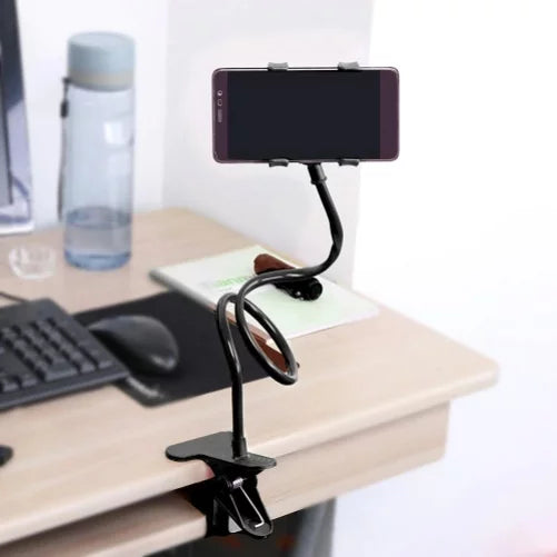 Gooseneck Stand Flexible Desk 3 Smart Mount Jitterbug Lively Long Clip Z7V Bed Phone With Compatible for Lazy - Holder Arm Jitterbug Model Smart3