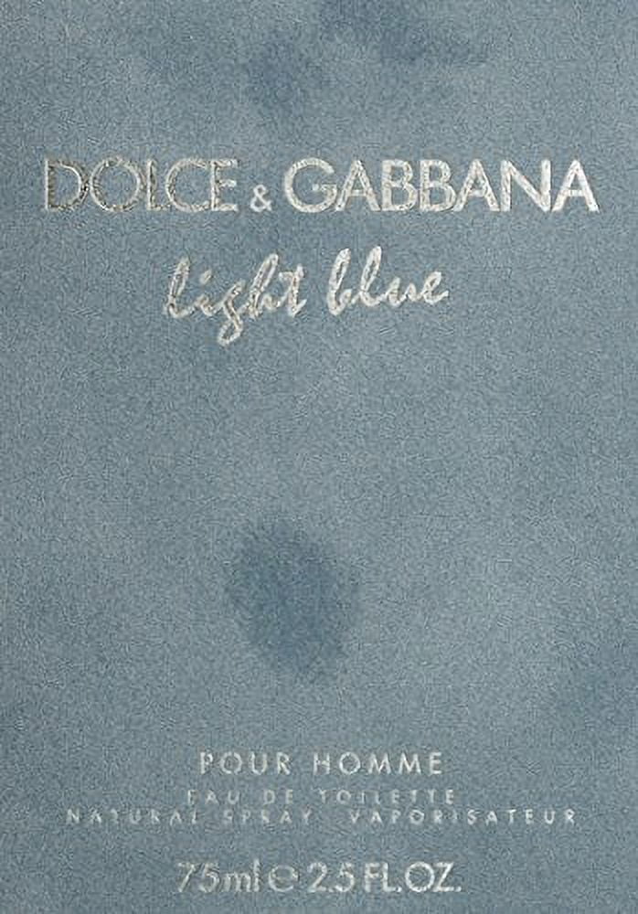 Toilette for Oz Light Gabbana Fl Spray, de 2.5 Men Blue Eau Dolce