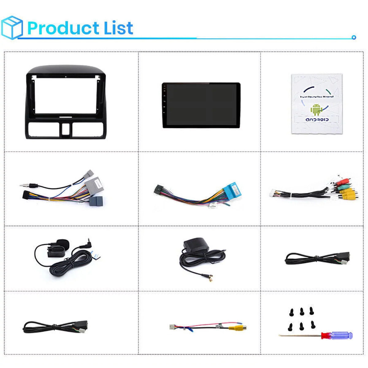 Wireless Navigator Honda AWESAFE 2001 Link CRV Touch 2006,2+32GB Auto Inch with 9 Car 2003 Bluetooth Mirror Carplay Radio 2005 Stereo GPS Radio Android WiFi 2002 FM 2004 Screen for