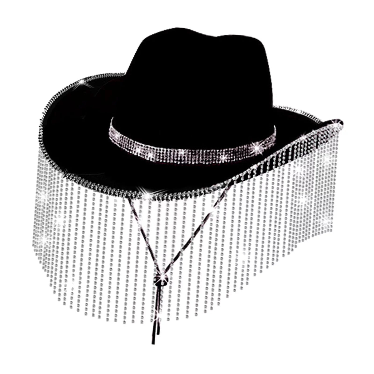 Street Hat Beach Unisex Strap Hat Men Segolike for Festivals Chin Cowgirl Camping Backpacking Black Hat Lightweight Sun Sun with Sunhat Cowboy Protection