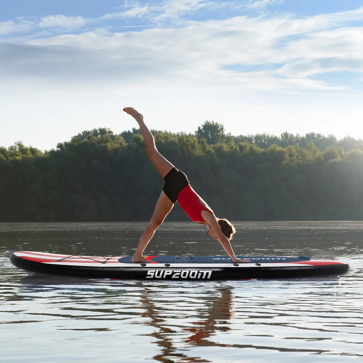 Board, Paddle Skill Included Star Paddle, SUP Bag, Backpack, Everything for Pump, 10'6×32"×6" ISUP Big All Stand Levels Leash, Repair Hand Up SUPZOOM Waterproof Inflatable Kit with Travel