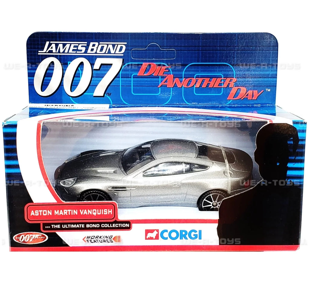 Die NEW Vanquish Another #TY07501 Aston 007 2002 Car Martin Bond Corgi Day James