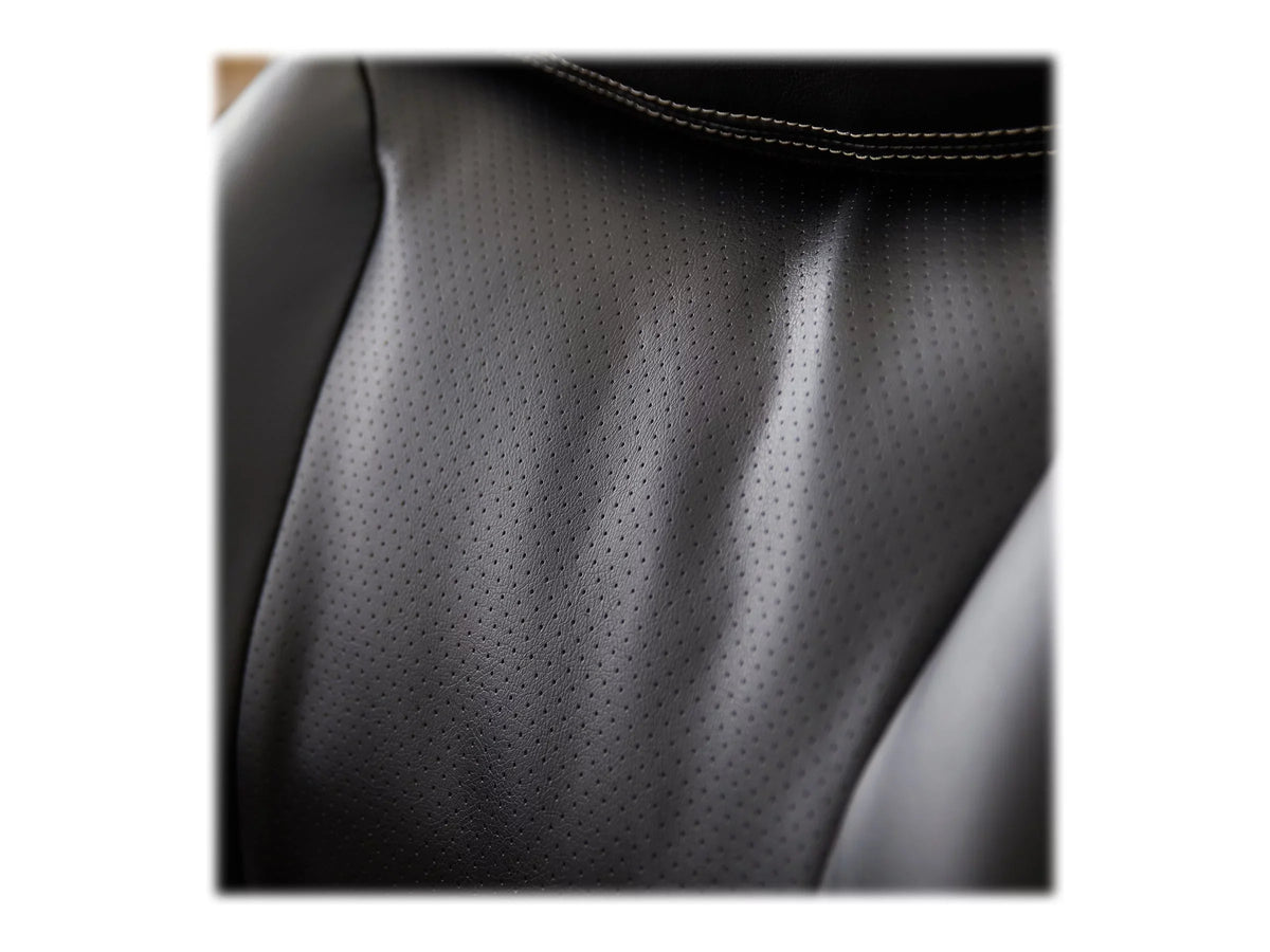 faux executive and Tall - armrests high-back - poly-fiber wood, memory - steel, La-Z-Boy Chair swivel - ergonomic - foam, Big leather, - tilt - black plywood, Trafford - -
