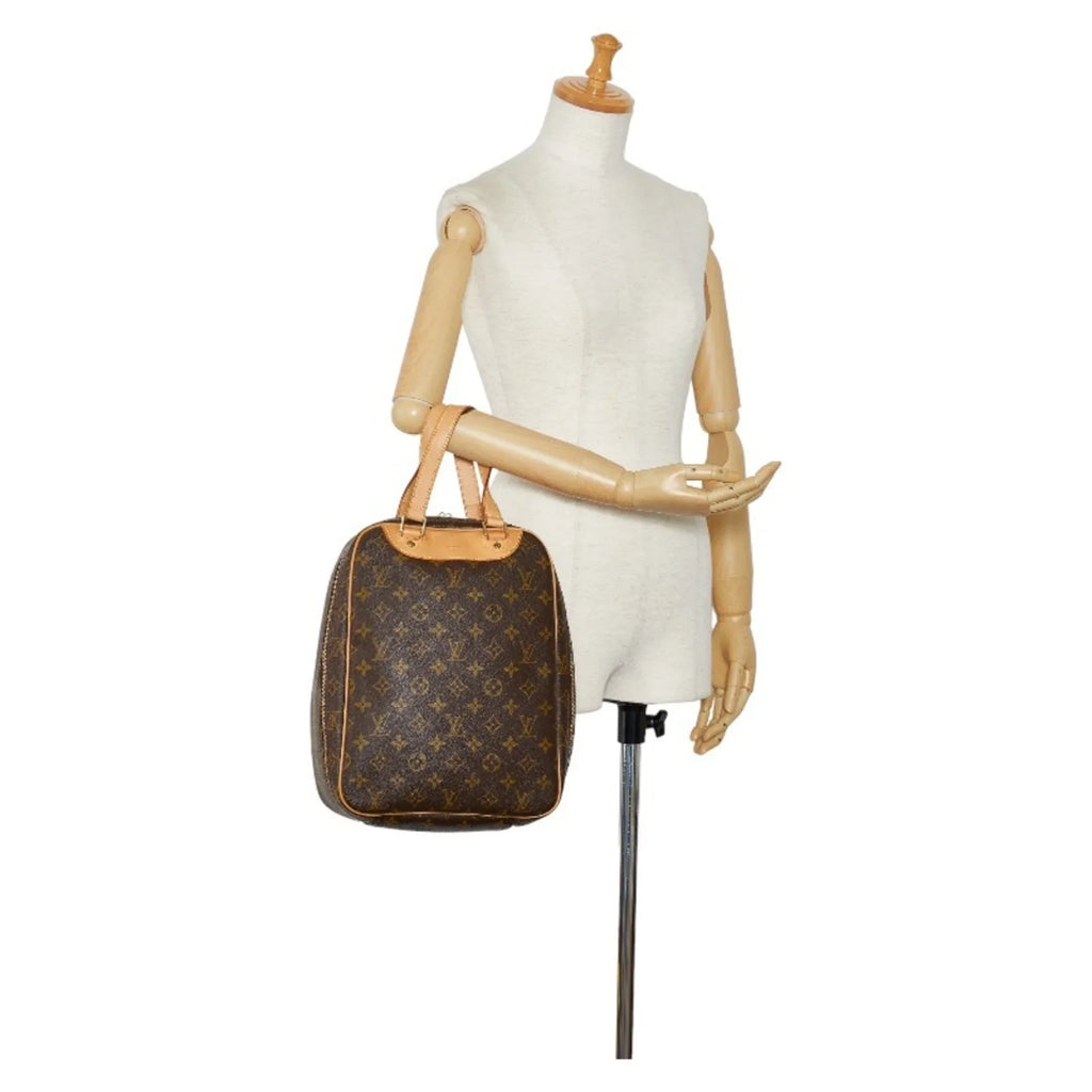 M41450 Handbag Excursion Brown Louis VUITTON Leather (Good) Vuitton LOUIS Women's Monogram PVC Pre-Owned