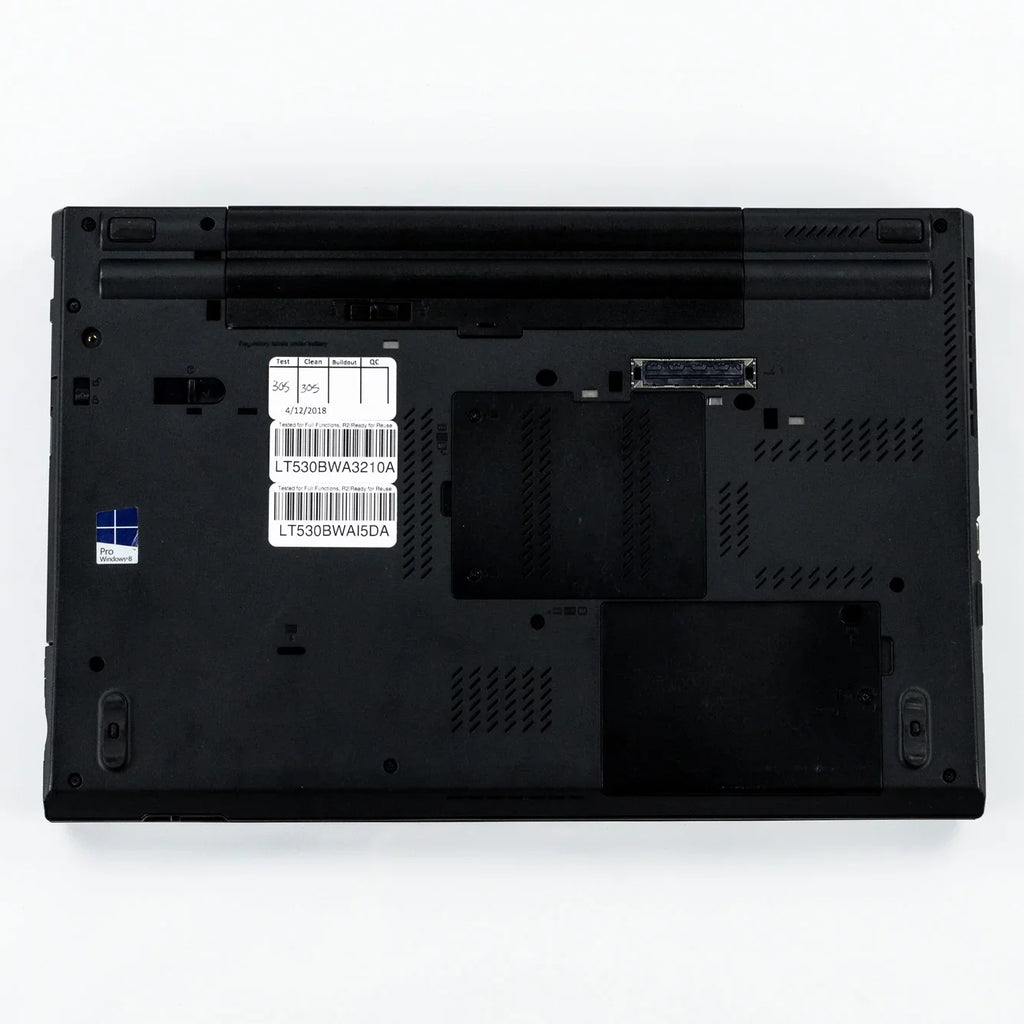 Win Restored Pro Laptop 8GB (Refurbished) Dual-Core i5 500GB ThinkPad v.WAA 10 B Lenovo T530