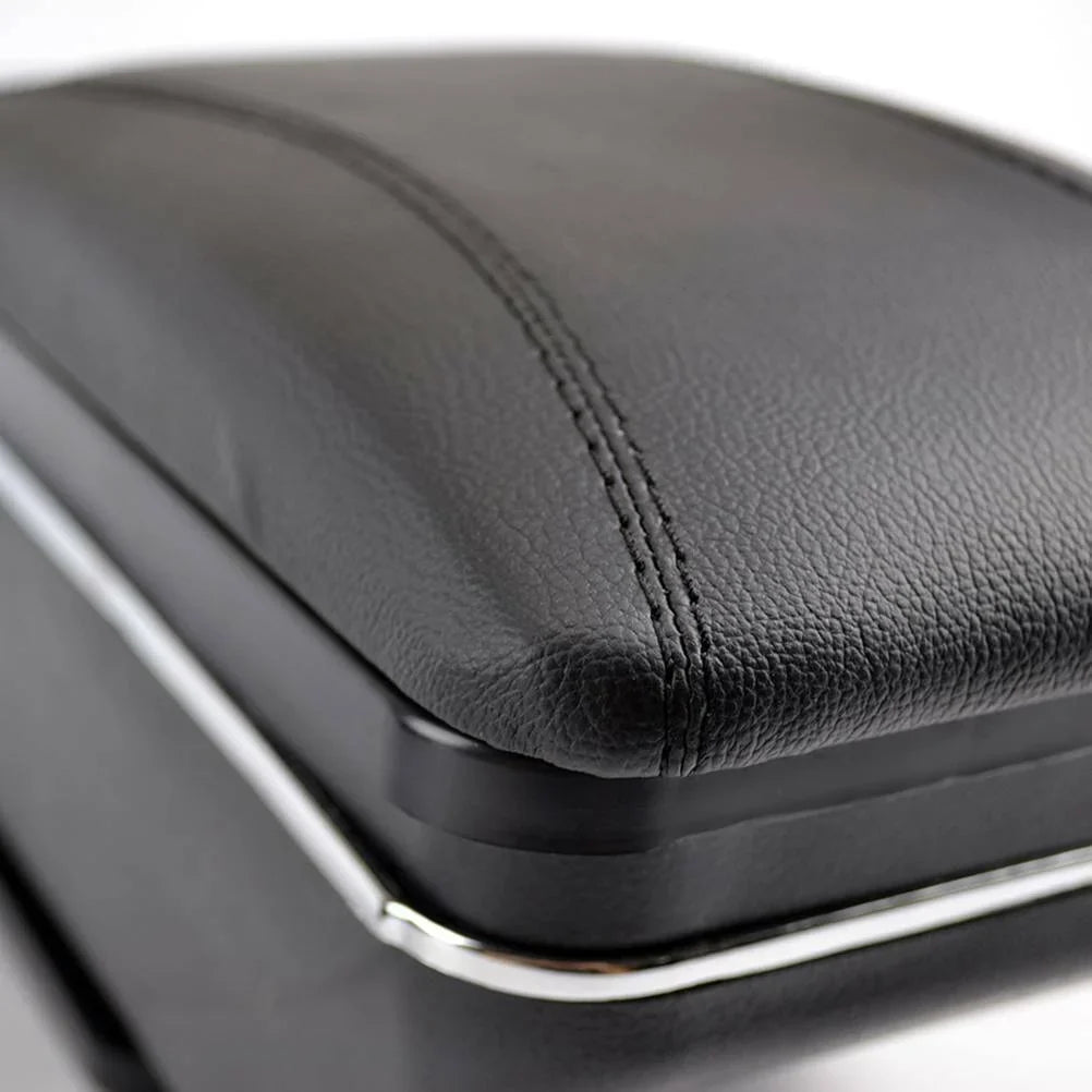 For 2002-2008 Compartment Fit Armrest Central Jazz/ Console Box Honda Black Storage
