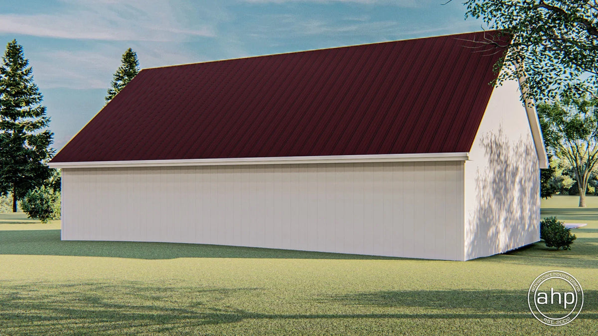 Frame | Advanced Ready Blueprints 29445 Barn/Post Grant Plan Builder Pole Plans: House |