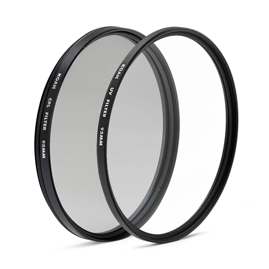 Lens Protective Bundle Polarizing 95mm Filter Koah Circular UV and