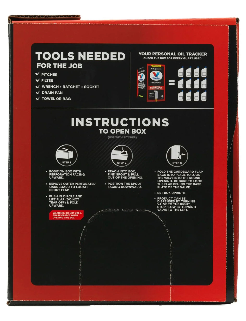 Motor Blend 5W-30 QT Box MaxLife Oil Garage Mileage Synthetic 12 Valvoline High