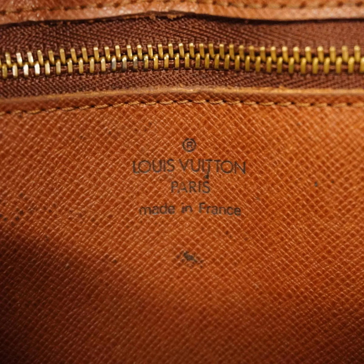 Louis (Good) MM Pre-Owned Vuitton Shoulder Jeune Brown M51226 Monogram Fille Bag Ladies