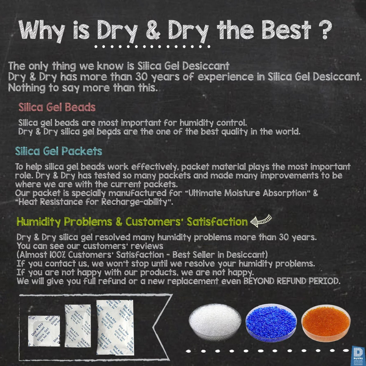 Premium Desiccant Gram [600 Rechargeable 2 Paper Packs] & Packets "Dry - Compliant) (FDA Dry" Gel Dehumidifiers Silica