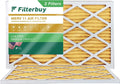11 Furnace HVAC Air MERV Pleated (2-Pack) Filters 13x21.5x1 AC Filterbuy
