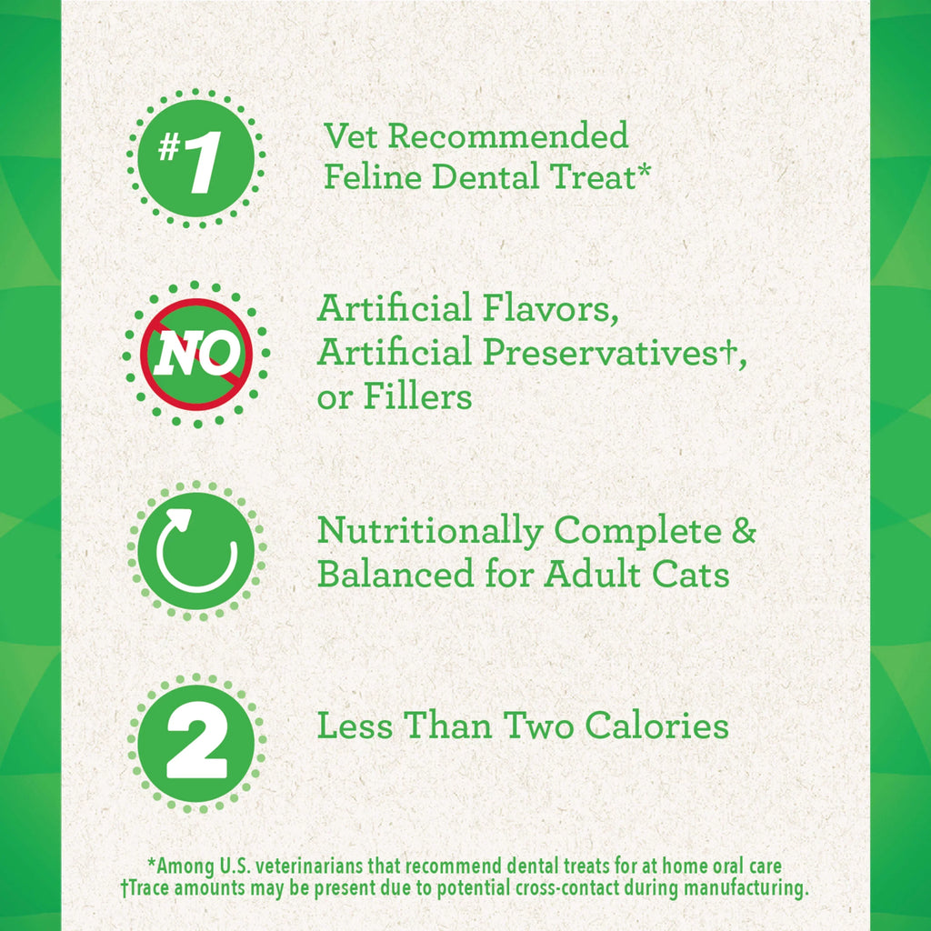 Salmon Natural Cat Flavor, Feline Treats, Greenies Savory Tub oz. Dental 21