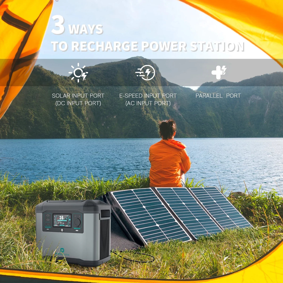 Devices,Backup WHDZ for Battery 8 Use Charge, Emergency Quick Station up Portable Home Camping to 1008Wh,1500W Generator Power Charge Solar