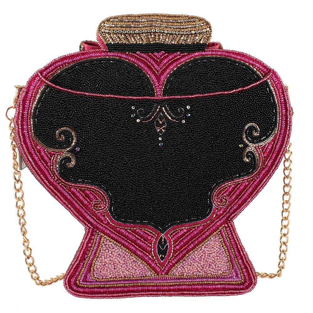 Pink Frances Beaded Bottle Handbag POTION Mary NEW LOVE Purse