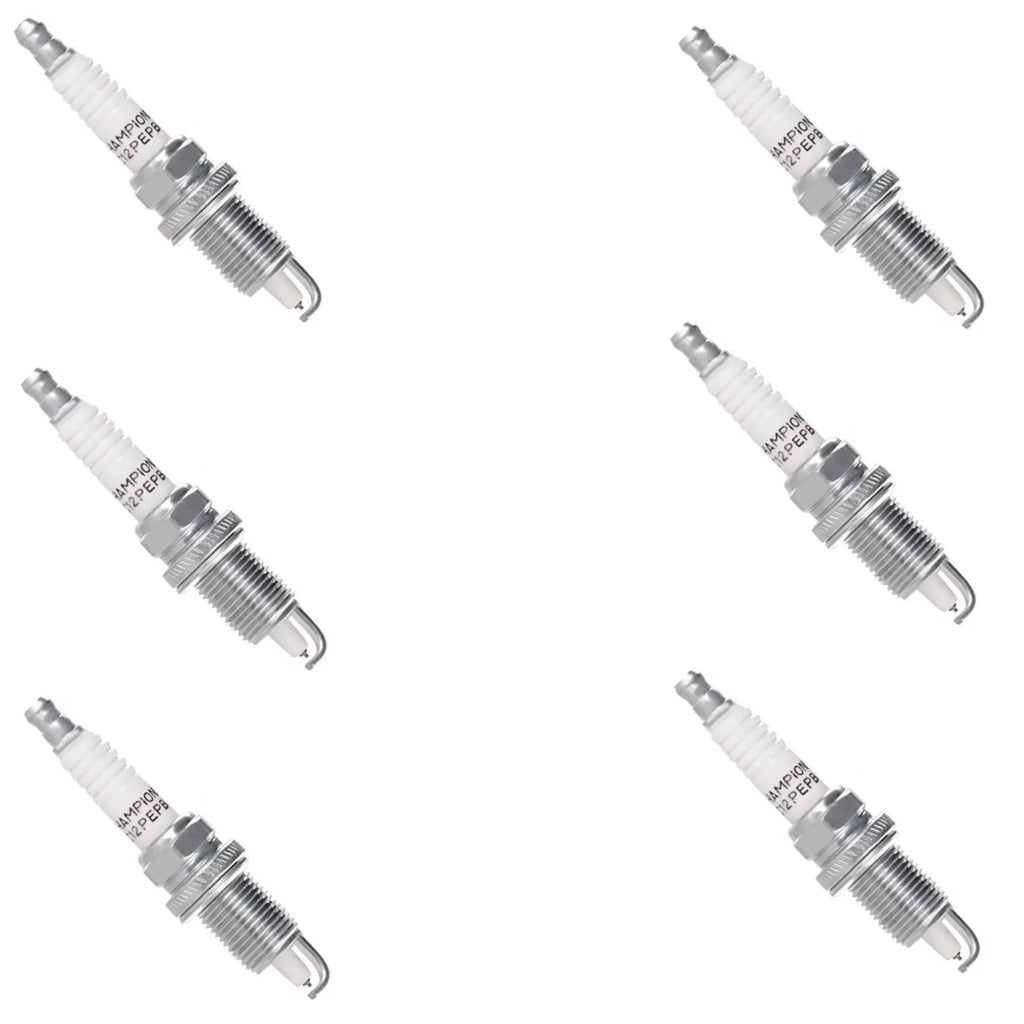 New of Set 955M Engine XC12PEPB Plus Champion Small 6 Plug Spark Copper