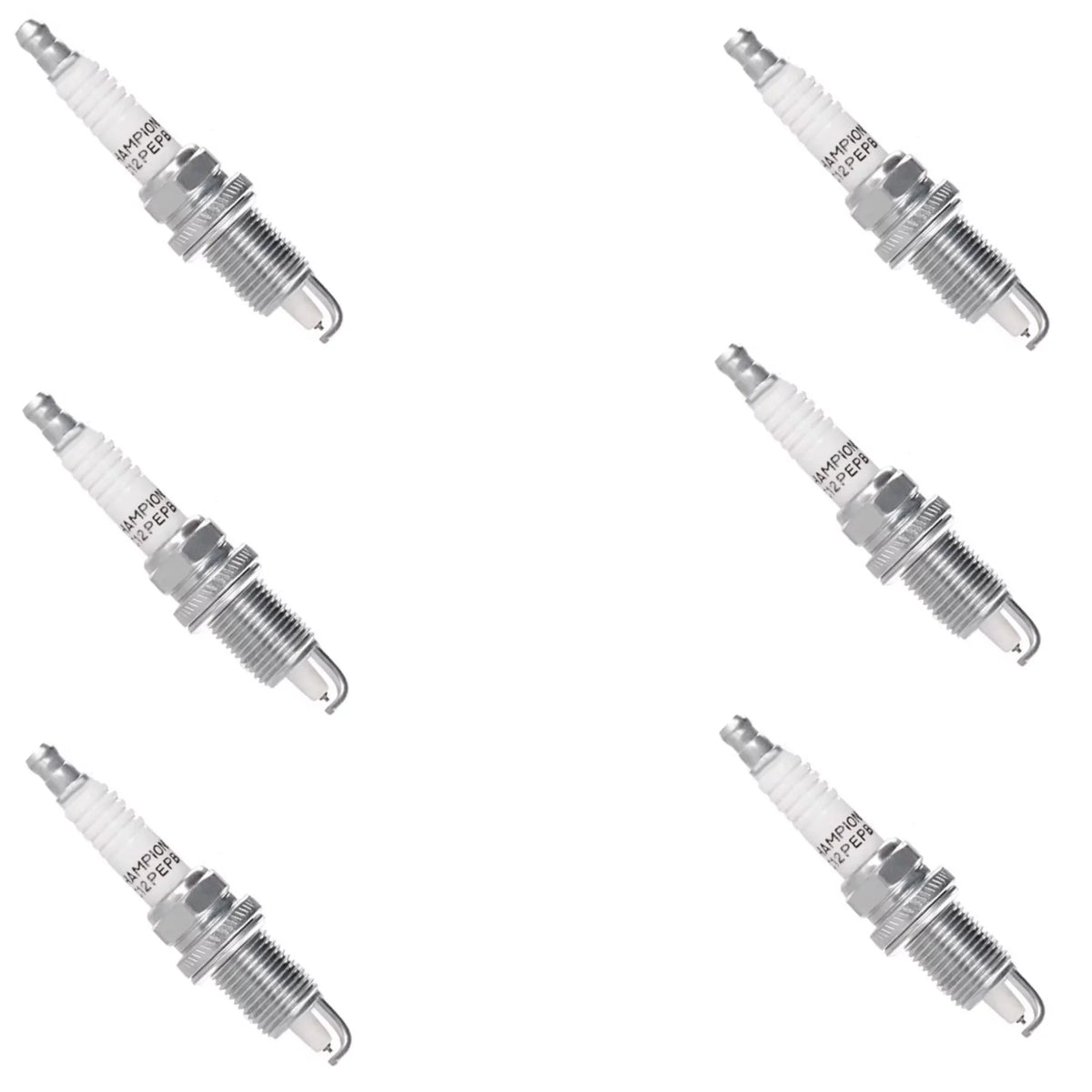 New of Set 955M Engine XC12PEPB Plus Champion Small 6 Plug Spark Copper