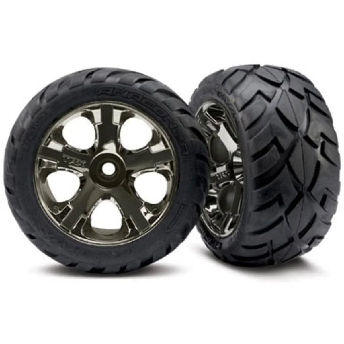 TRA3777A TRA3777A Chrome/Anaconda T&W Star All Black ## Traxxas