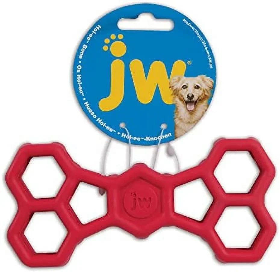 Hol-ee JW Small Dog Chew Puzzle Toy, Pet Bone