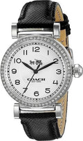 Dial Madison Coach Quartz 14502399 Ladies Silver Watch
