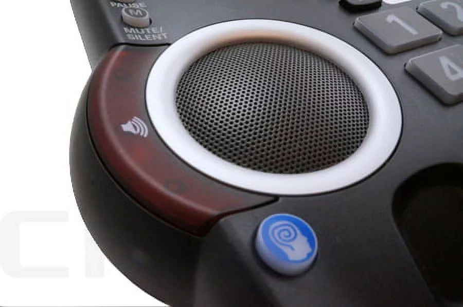Loud Extra Clarity Black Speakerphone, Big CID AltoPlus Button