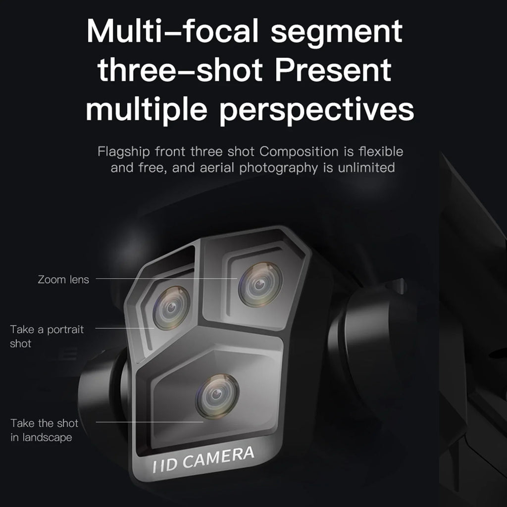 Battery Bag 5GWiFi Trajectory Front Follow 3 Flight Camera Bottom Camera 4K 2 Package Avoidance Control Gesture with Flight 3 Photography Storage Obstacle Meterk Camera Remote FPV