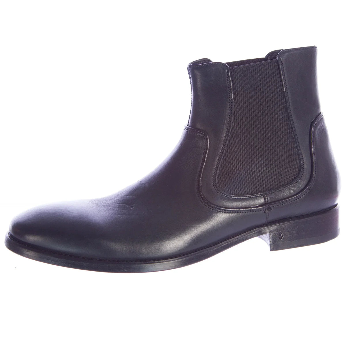 Men's Black Boots Chelsea Varvatos 7 Leather Fleetwood John