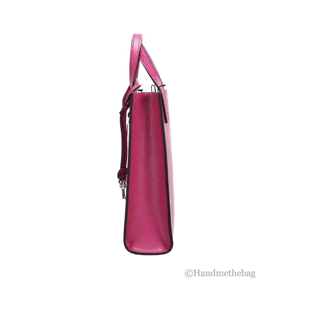 Pebbled Grind Bag Marc Tote Mini Flower Jacobs Crossbody Cactus Leather