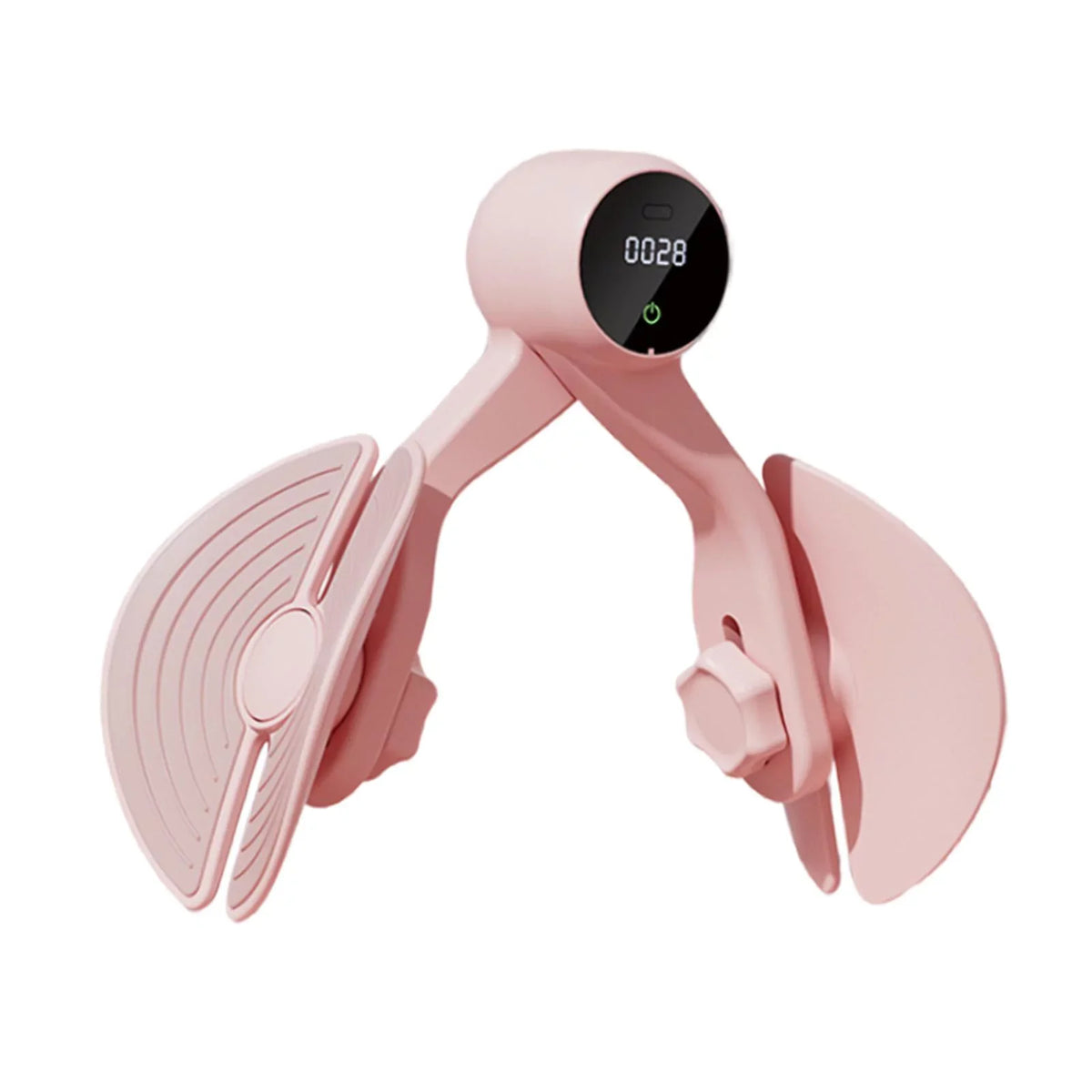 Exerciser Thigh Hip Compact, Workout Exerciser, Home Trainer Leg Hip Machine Muscle Trimmer Gym Counter, Thigh Strengthening, with Inner Thigh Pink