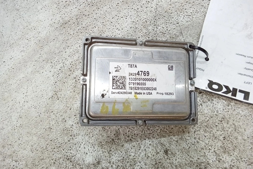 2019 2500 Express Pre-Owned Chevrolet Control 24294769 Module (Good) Transmission Van OEM