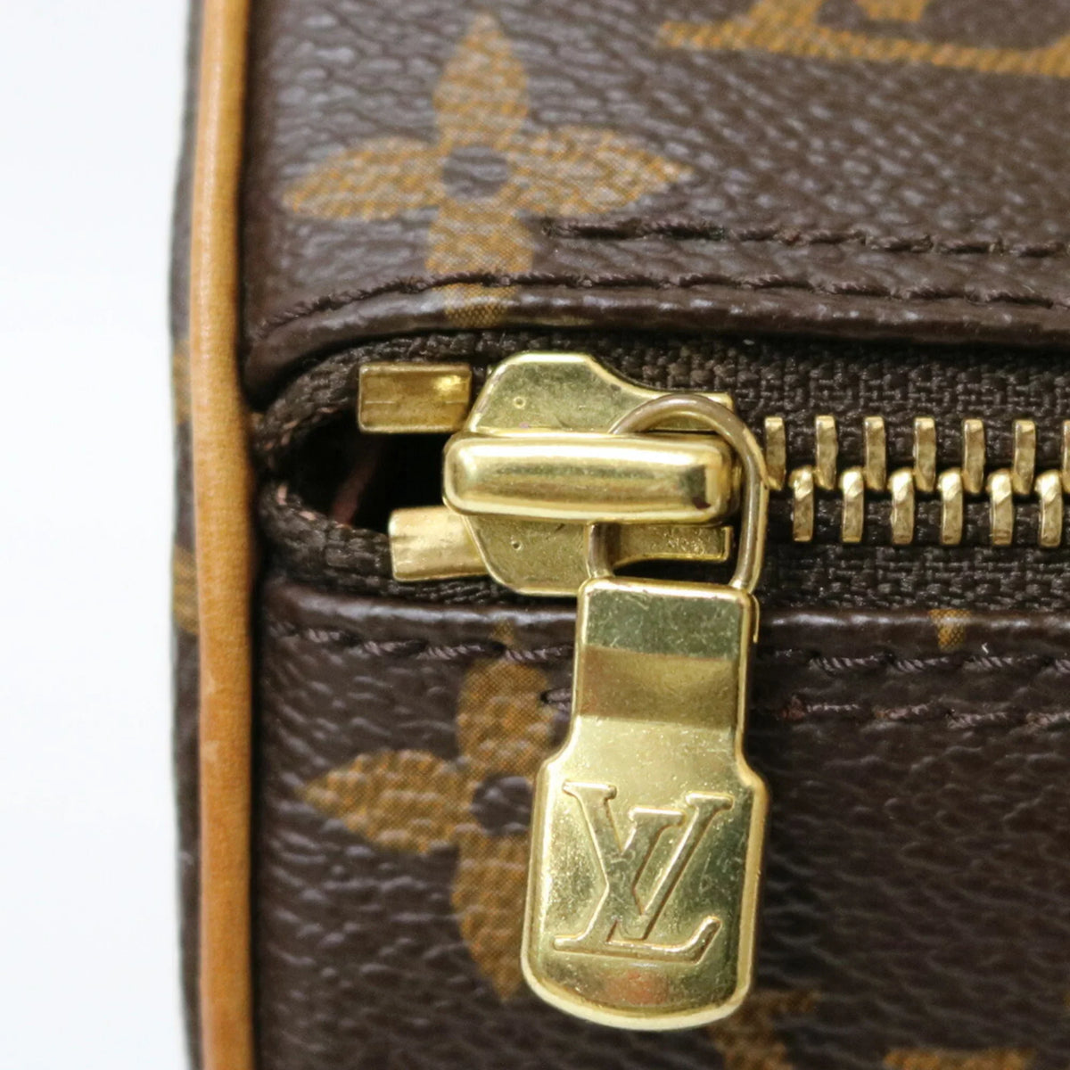 Brown Papillon 30 VUITTON Shoulder LOUIS Bag Pre-Owned Canvas Women's M51385 Monogram (Good)