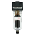 (Mini) FRL (EX25F40A-02P) Air Filter Polycarbonate by 1/4" EXELAIR™ Milton - NPT Float Bowl, - Automatic