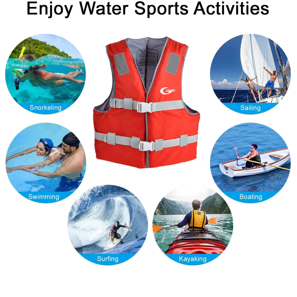 Adults Water Jackets for Sport Life Swim Jacket Adults Boating Outdoor YHAIOGS Vest