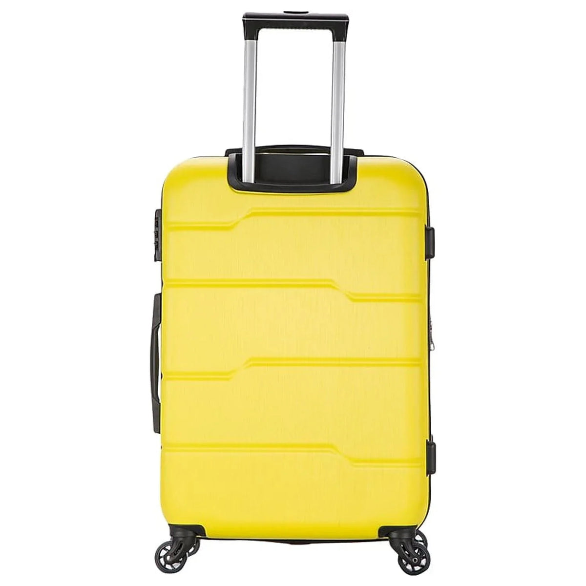 RODEZ DUKAP Spinner Luggage Yellow (DKROD00M-YEL) Plastic 4-Wheel