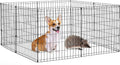 Rabbit) Exercise for Cat, Portable (Dog, Pet Black, Bestpet Cage Metal Kennel Fence, Dog Crate Pen Inches Wire 24 Small Playpen