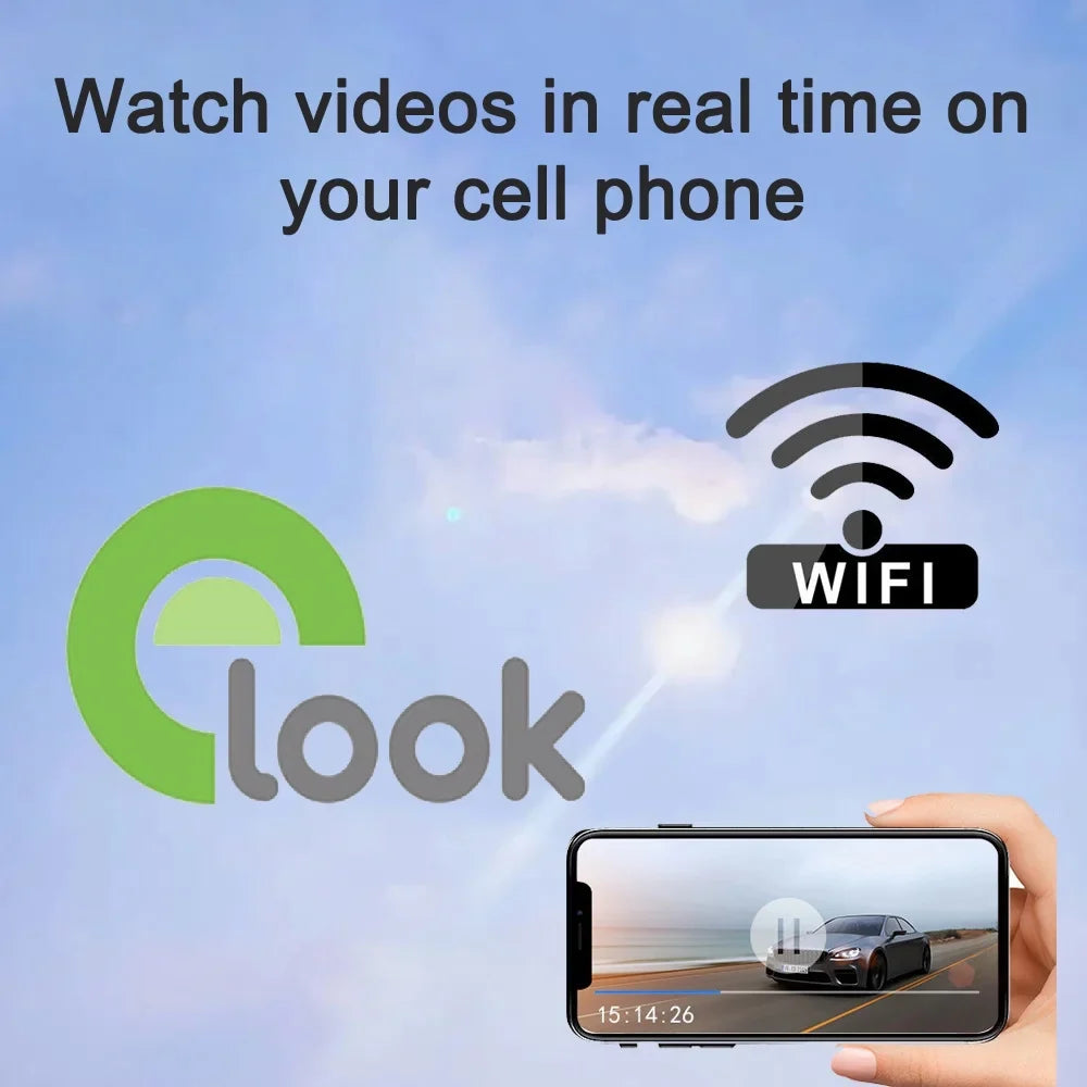 Camera, Mirror Camcorder, Wide Angle Car Rearview Dcenta Recorder, Recorder Auto Dashcam Clear Safety