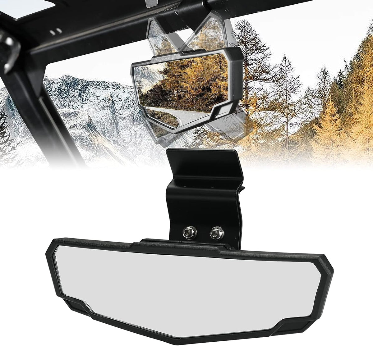 Can-Am UTV A Center Defender Mirror & View Convex Rear for PRO