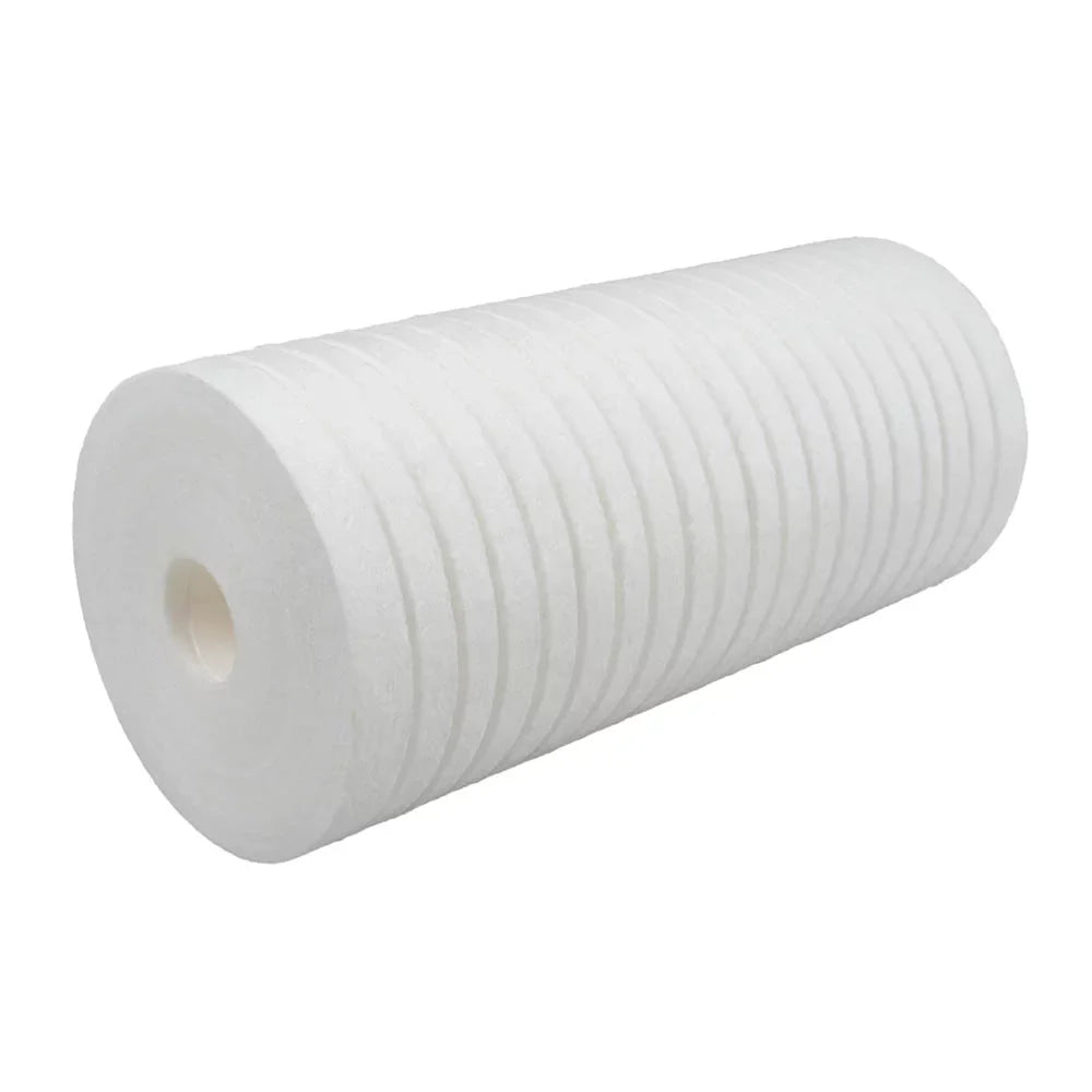 Micron DGD-5005, 8-Pk Choice x Filter 10 System inch Sediment Filter RO DEV9108-44 Water Clear 9108-44 10 Cartridge 4.50" Replacement Water WHKF-GD25BB, 1