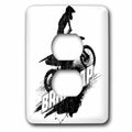 '- Motorbike Motocross 3dRose Brraaap Cover Racing (lsp_294724_6) 2 Plug Outlet Offroader Enduro Biker