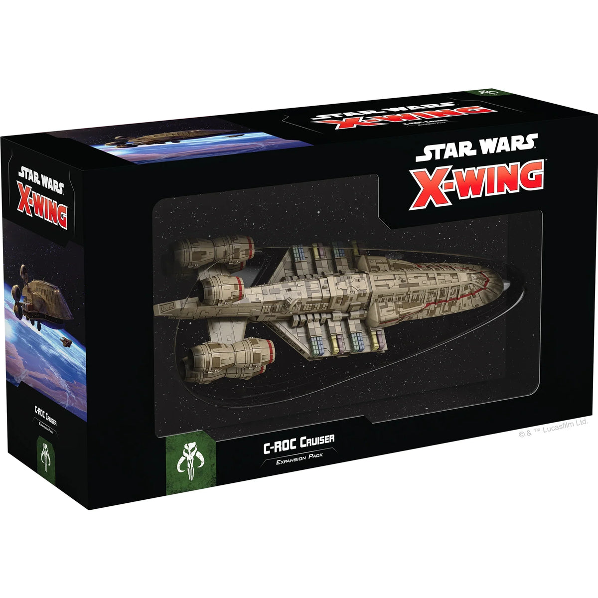 '- Pack X-Wing Expansion C-ROC Wars: Edition) Cruiser (2nd Star