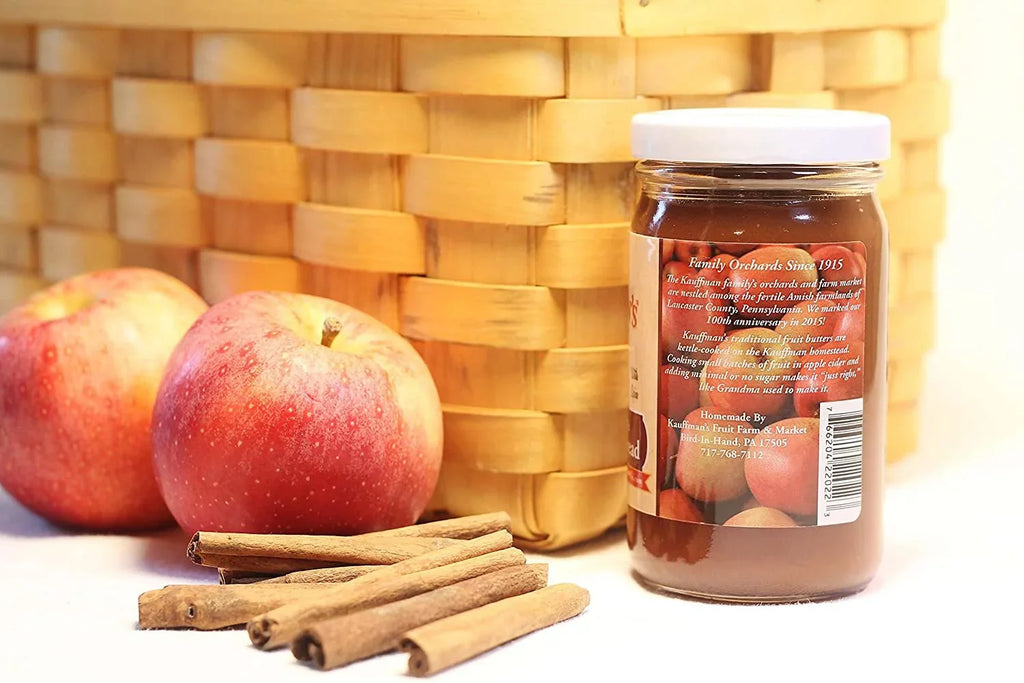 Apple Pack Butter 8.5 Cinnamon Homemade Fruit Spread, 2 Kauffman's of Farm Oz.