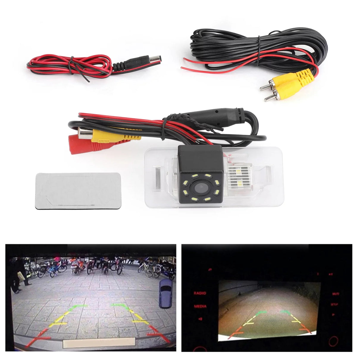 E92 E39 E71 X5 Camera E91 BMW E61 8LED Reverse E90 for X3 E60 Wireless E46 E70