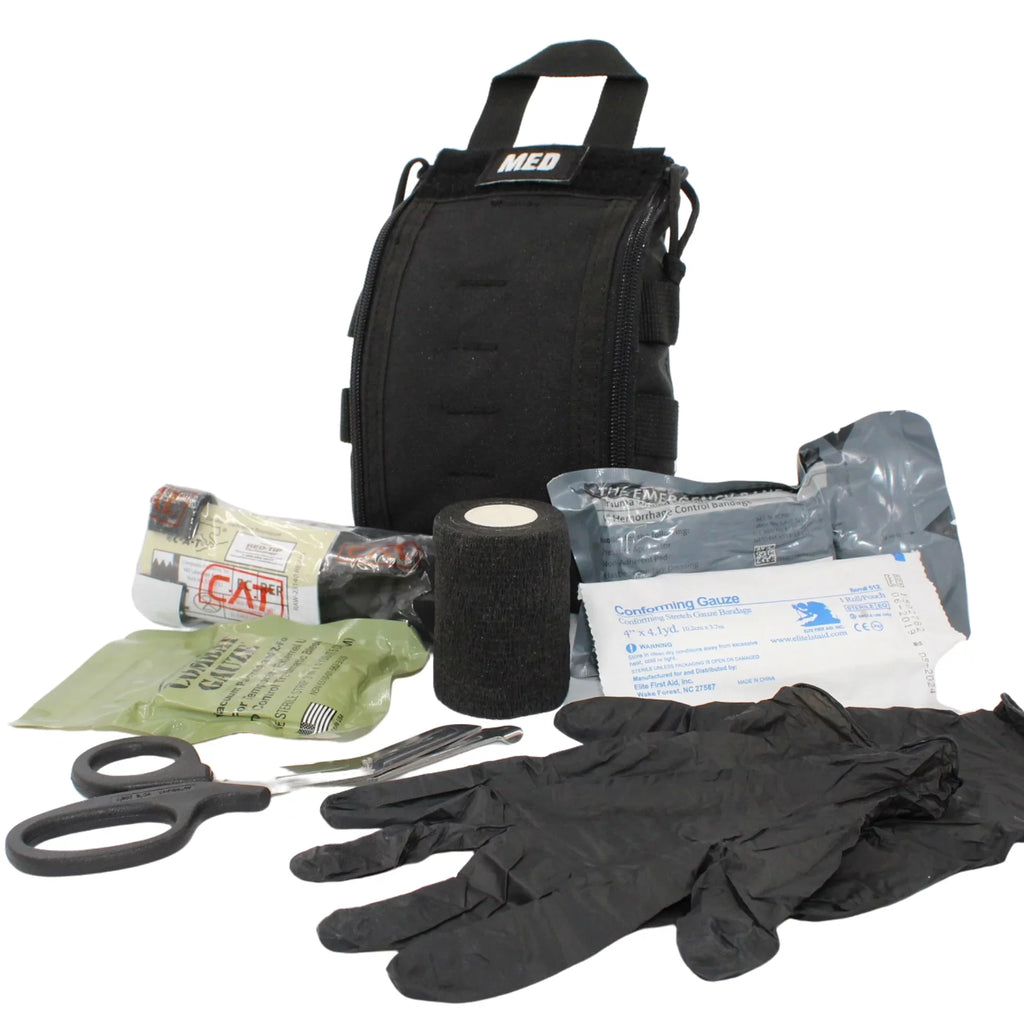 Gunshot Kit Trauma Luminary Black Care Wound
