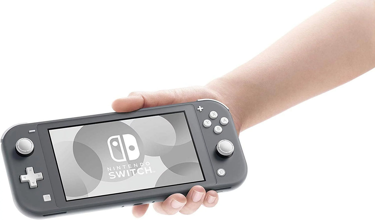 Restored Switch With (Refurbished) Cord Gray Lite Nintendo Power