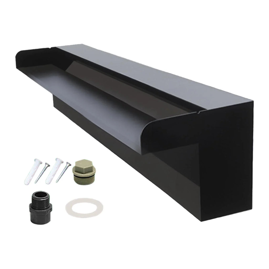 Lobby, Hot Mount Spillway Feature SunniMix for Stainless Wall Spring Pool Spillway Pond Fountain SPA Waterfall Hotel Steel,