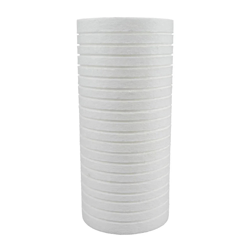 Micron DGD-5005, 8-Pk Choice x Filter 10 System inch Sediment Filter RO DEV9108-44 Water Clear 9108-44 10 Cartridge 4.50" Replacement Water WHKF-GD25BB, 1