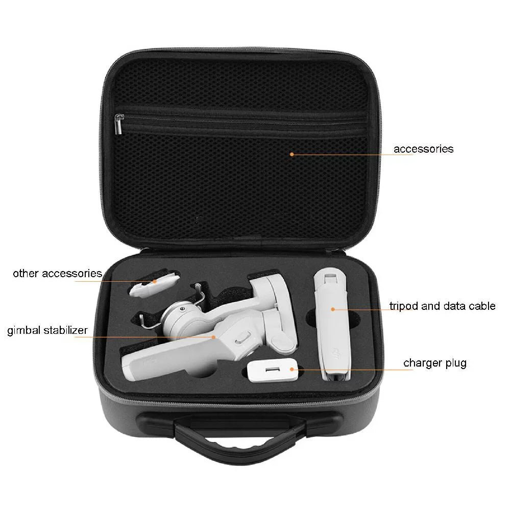 Storage Handbag, Durable Carry Osmo Stabilizer 3 4 For Hard Handle, DJI For Bag Mobile Shell Gimbal Polyester OM Comfortable